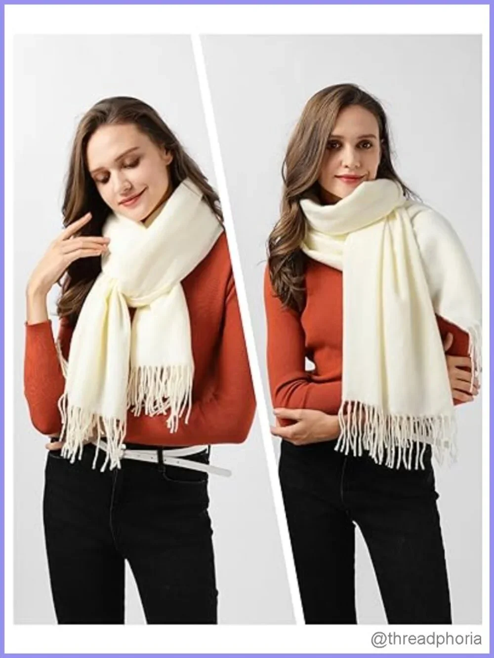 Soft Cozy Pashmina Shawl Wrap Oversized Scarf for Evening Wedding